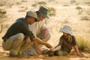 Searching for the 'Small Five" at Tswalu Kalahari, South Africa