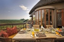 A table with a view at Ulusaba Private Game Reserve