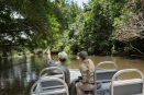 Boating from Lango Camp in the Congo