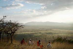 Walking with Maasai warriors at Nduara Loliondo, Tanzania
